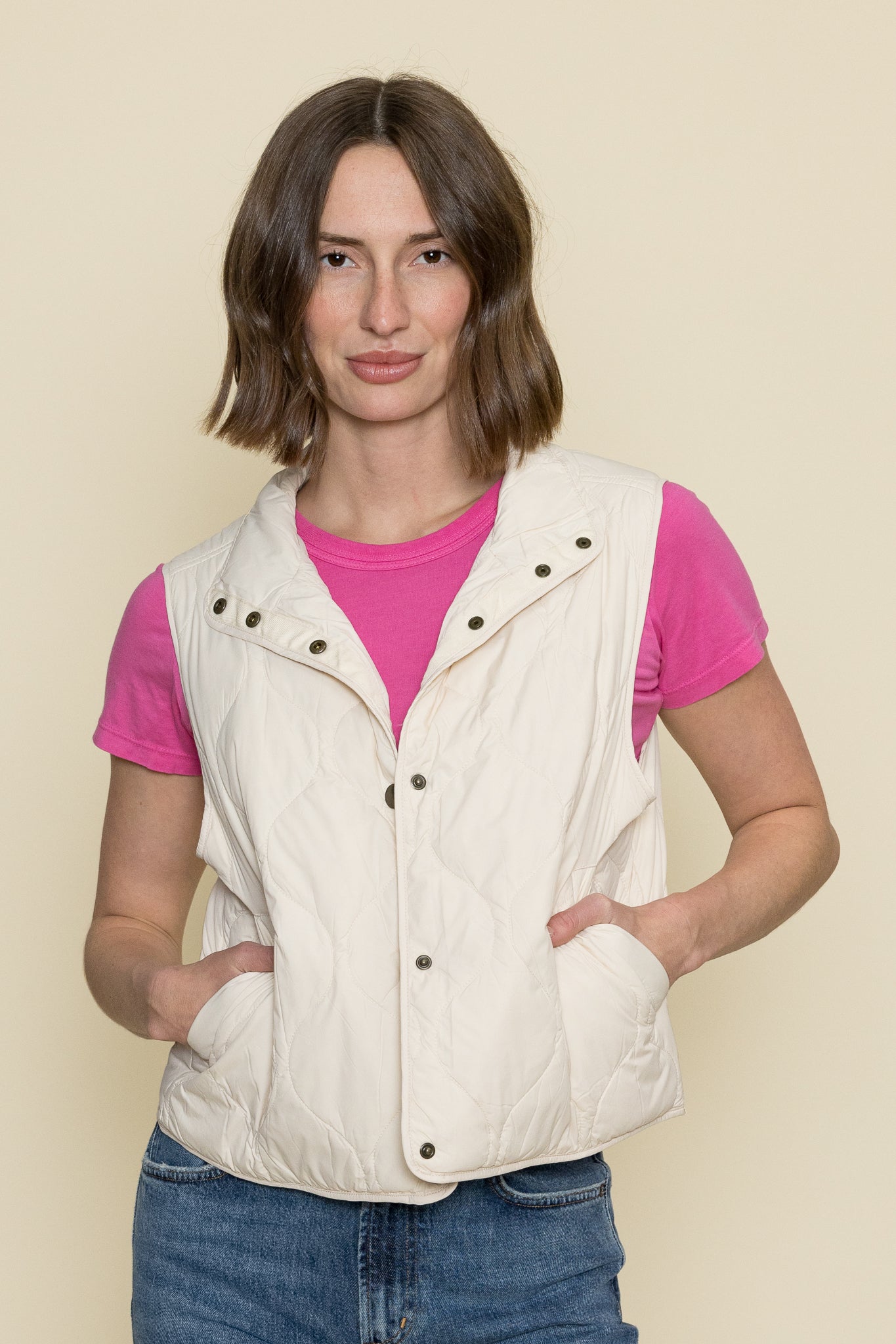 Sophia Lightweight Quilted Vest