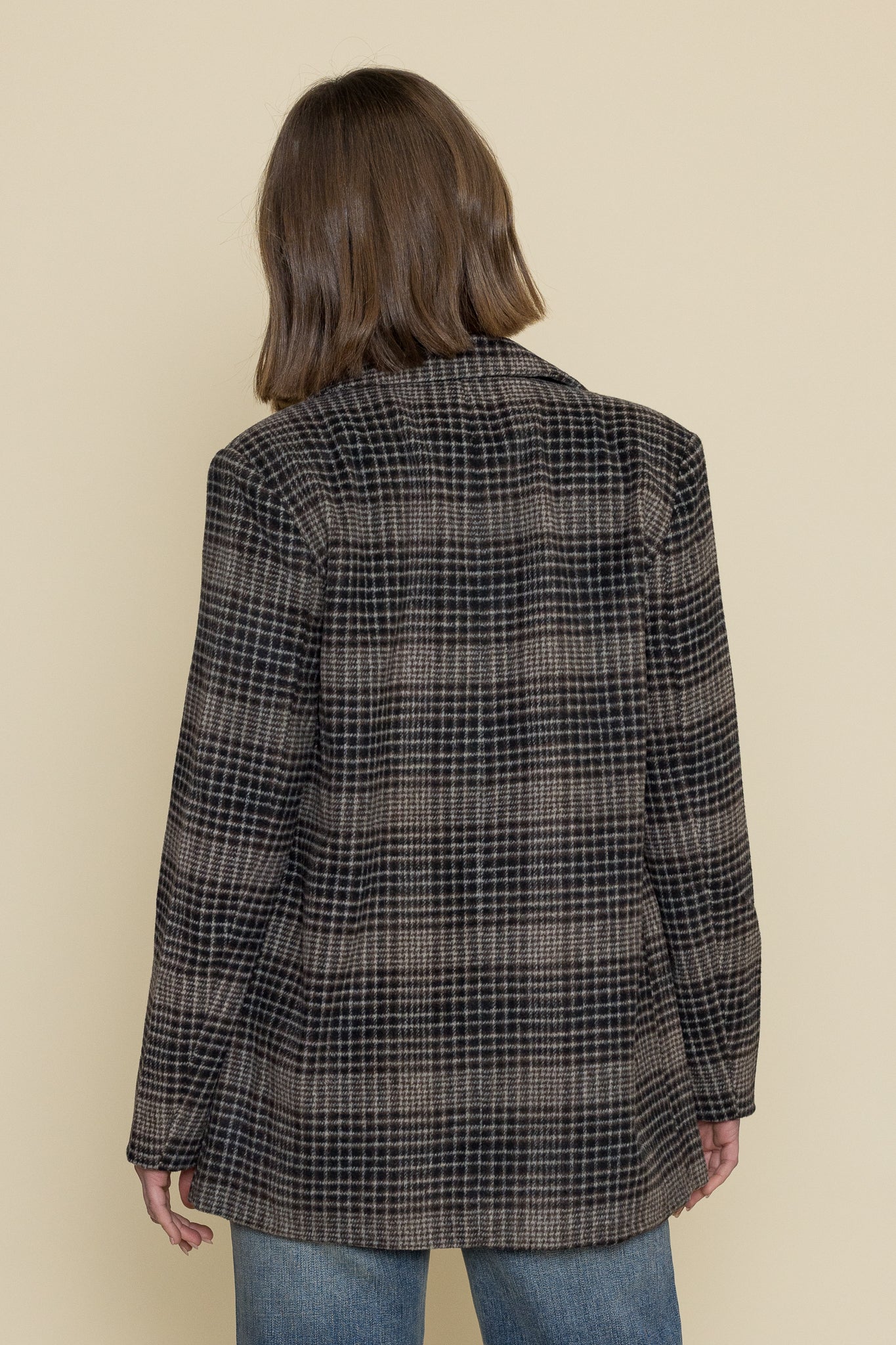 Kingston Relaxed Plaid Blazer