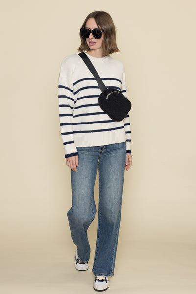 Boyfriend Stripe Sweater