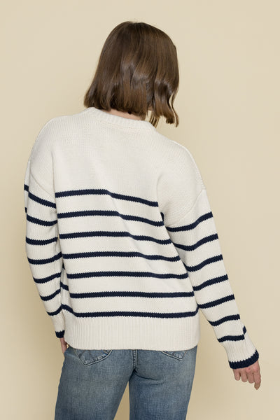 Boyfriend Stripe Sweater