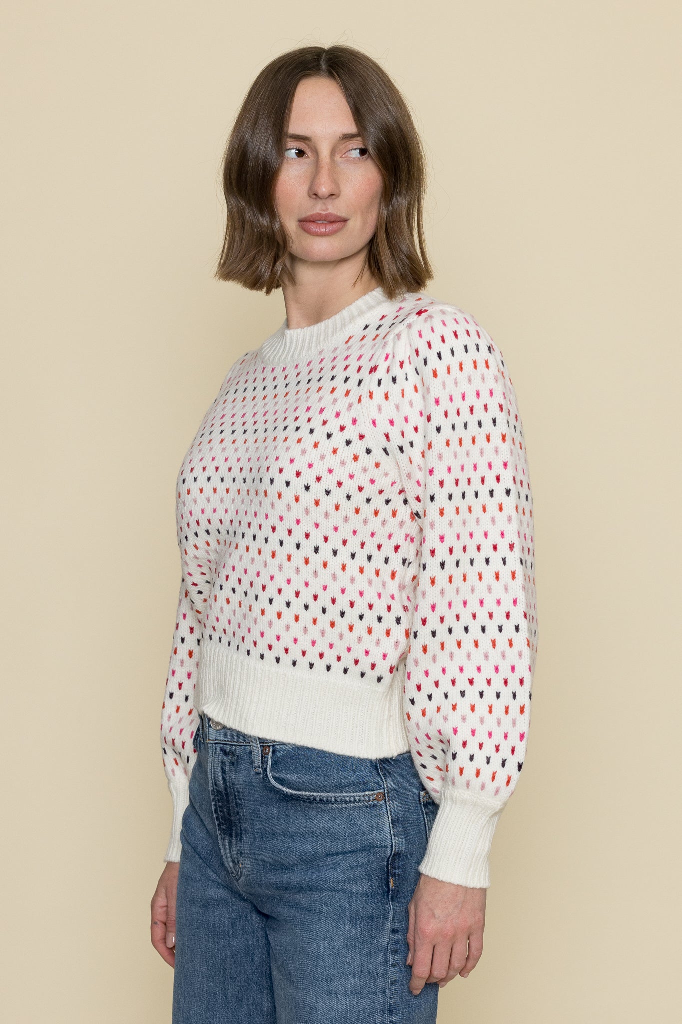 Alma Puff Sleeve Sweater