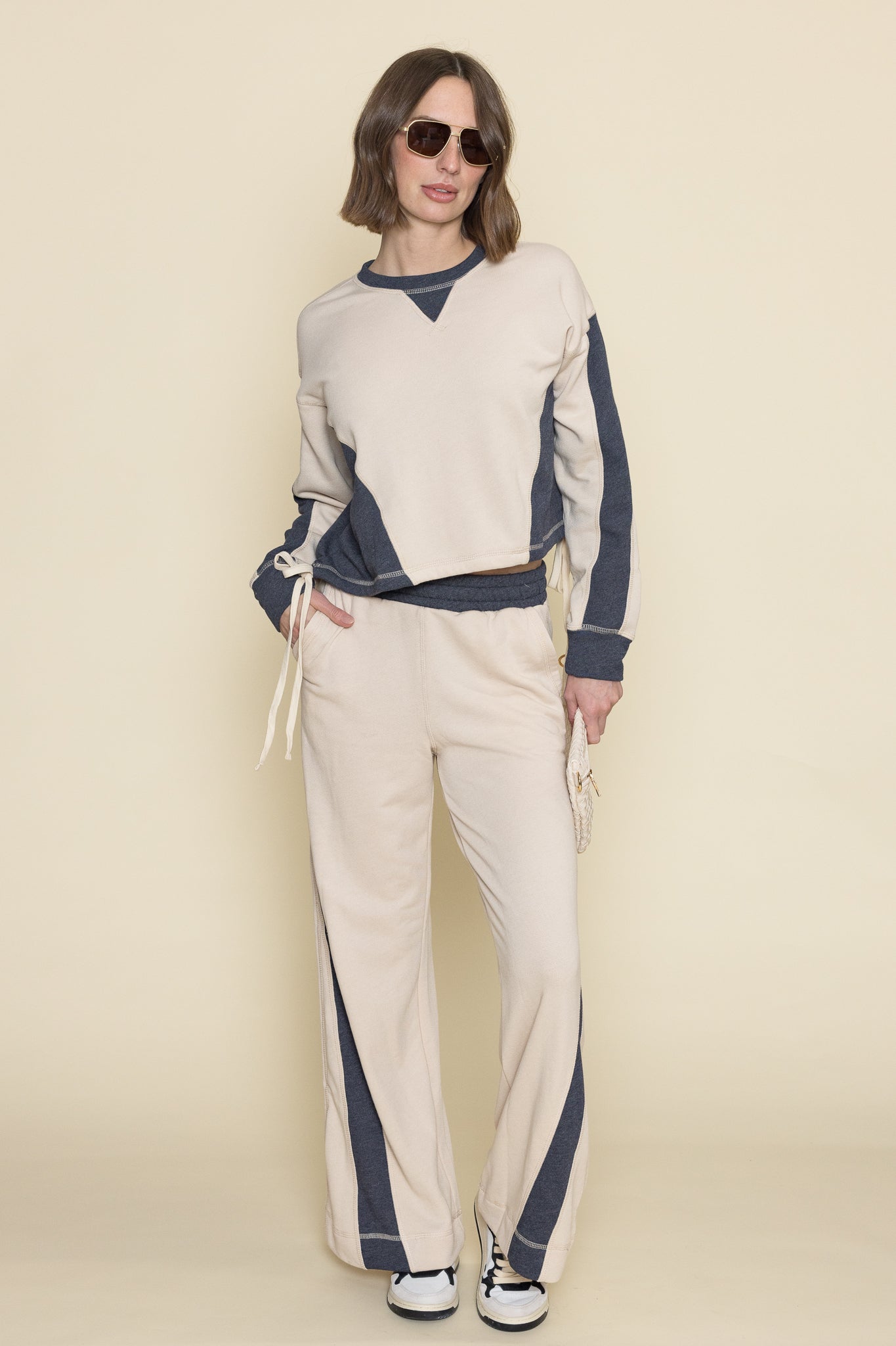 Color Blocked Pant