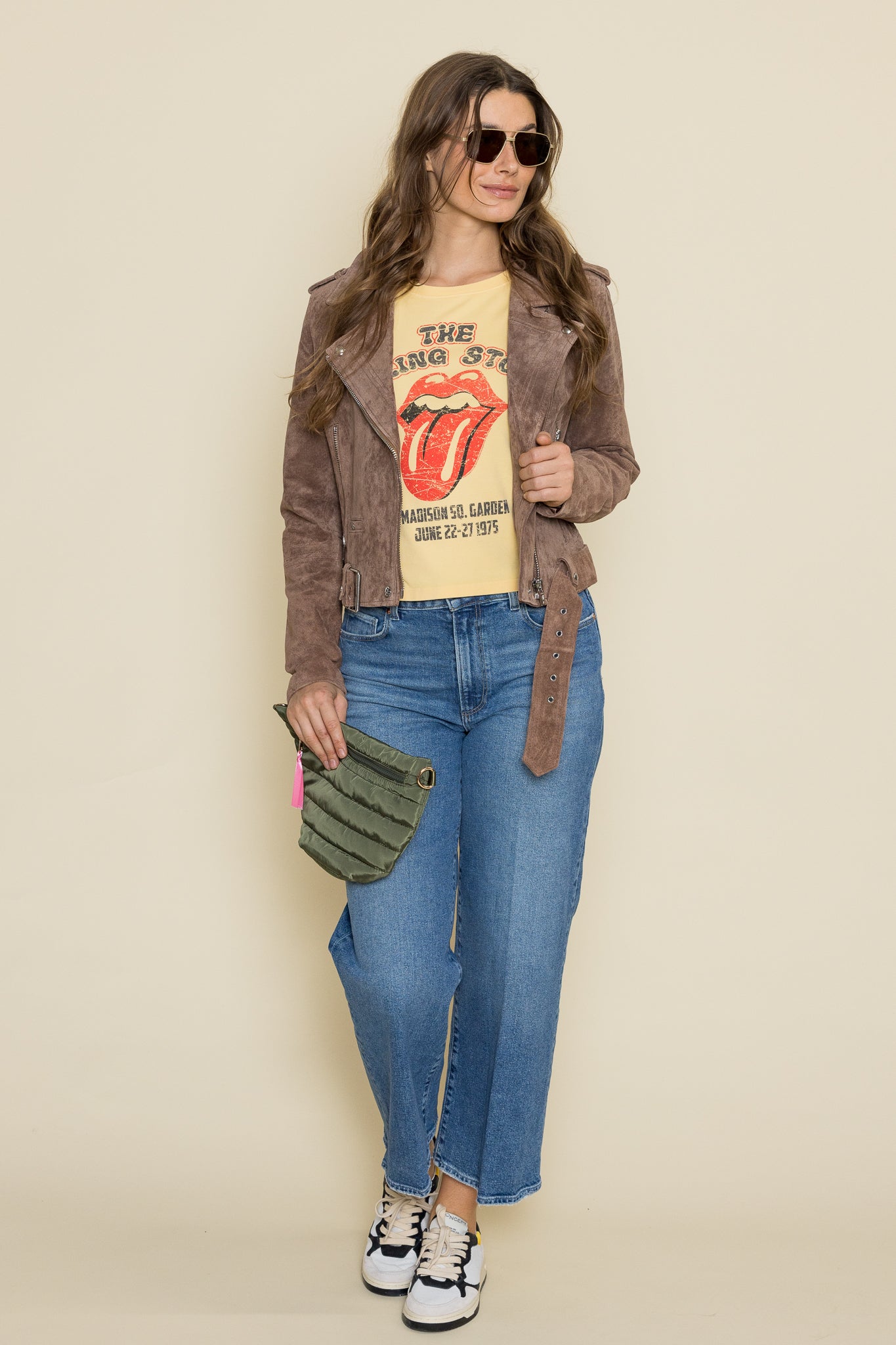 Rolling Stones 1975 Baby Tee