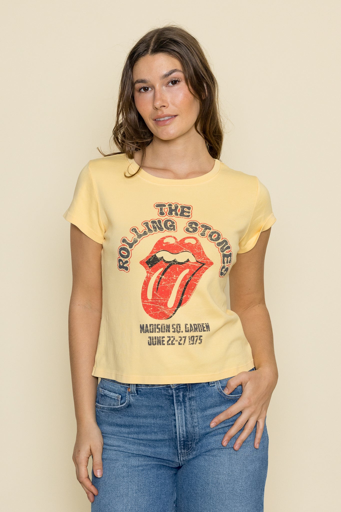 Rolling Stones 1975 Baby Tee