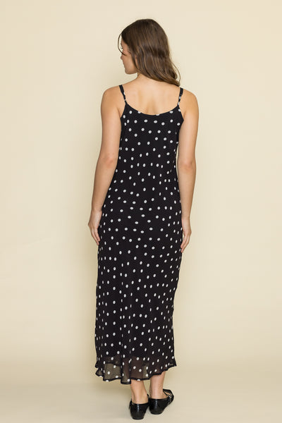 Cecily Polka Dot Slip Dress