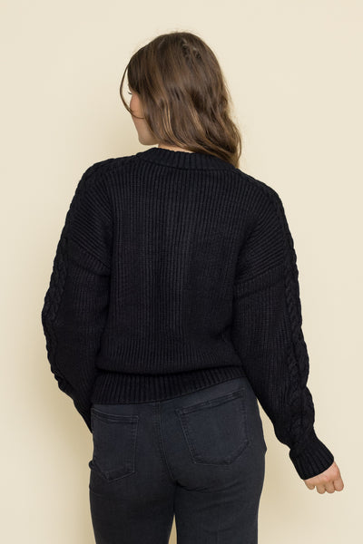 Vera Button Neck Sweater