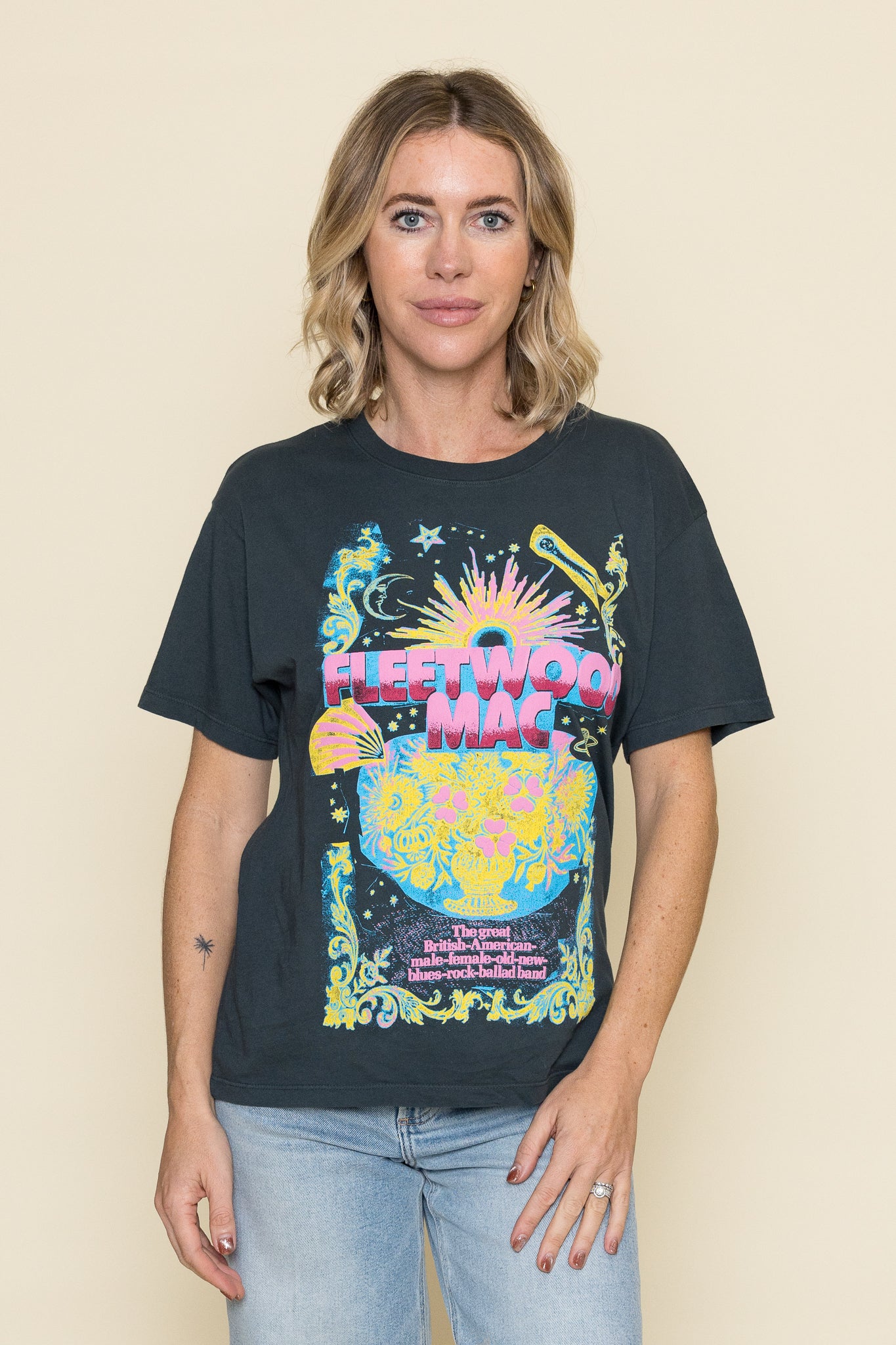 Fleetwood Mac Celestial Bouquet Boyfriend Tee