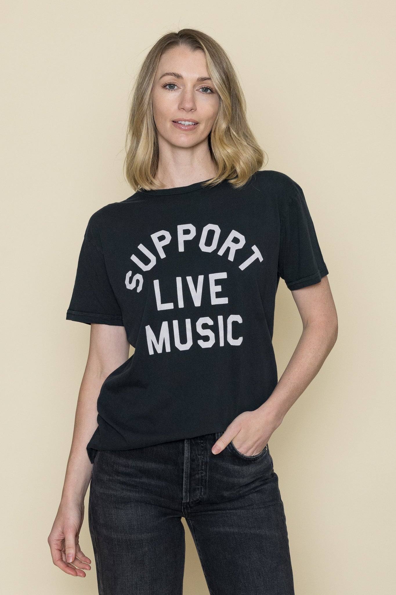 Support Live Music Tee