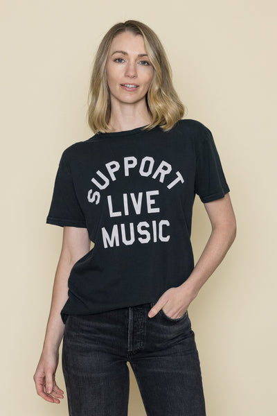 Support Live Music Tee