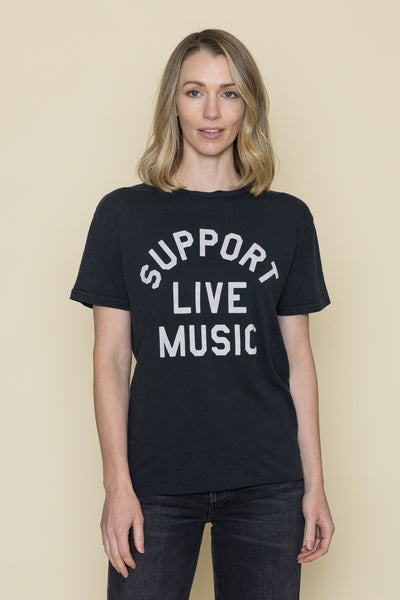 Support Live Music Tee