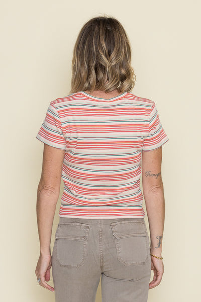 Lexi Rib Sun-In Crew Tee