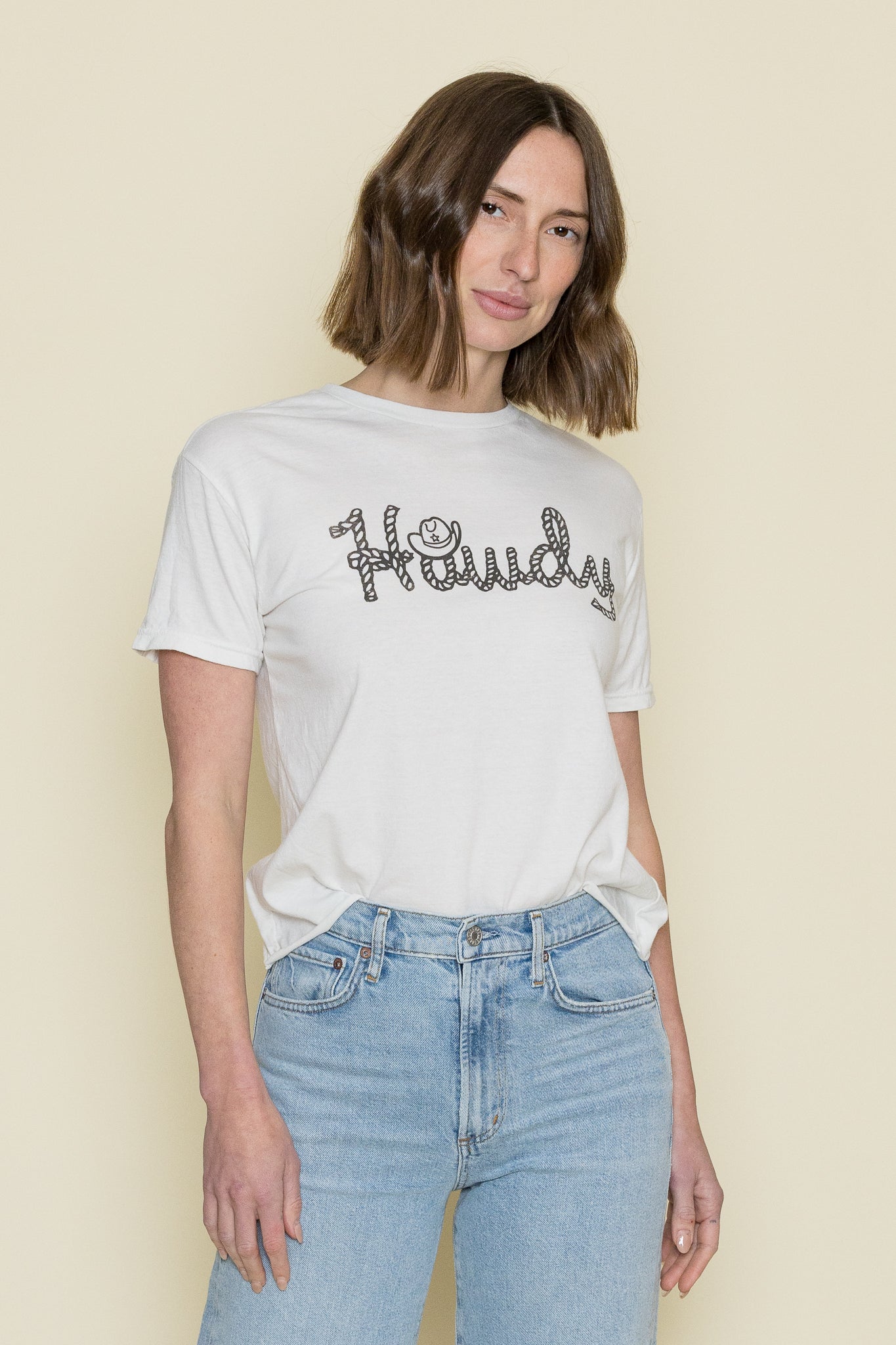 Howdy Cropped Tee