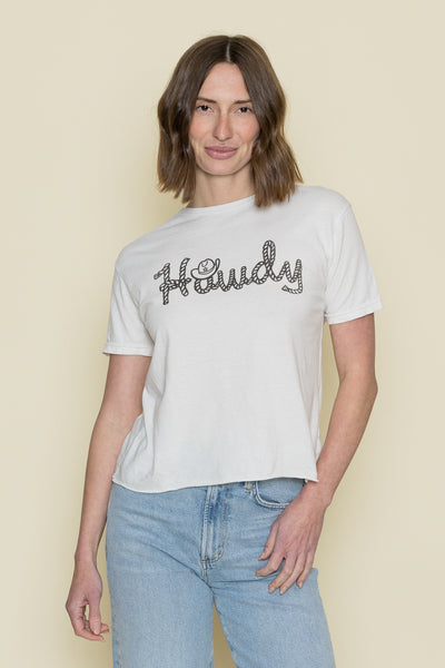 Howdy Cropped Tee