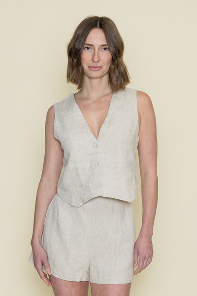 Bea Linen Vest