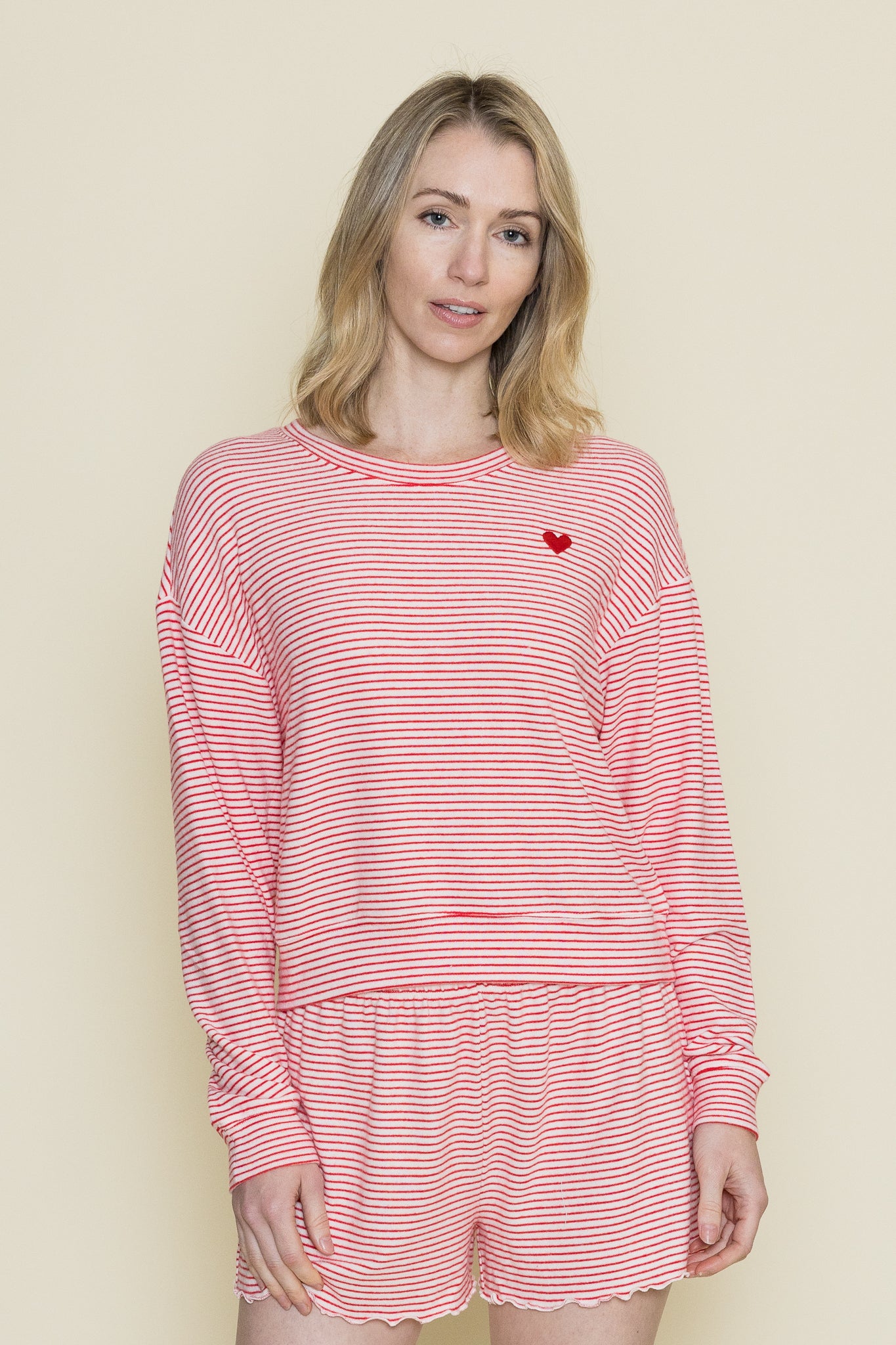 Bisous Stripe Top