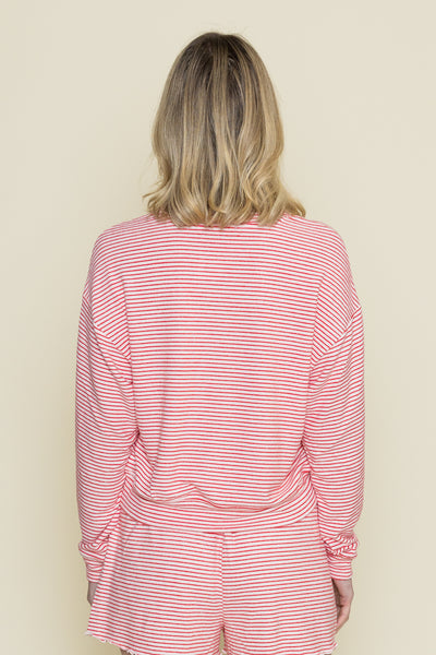 Bisous Stripe Top