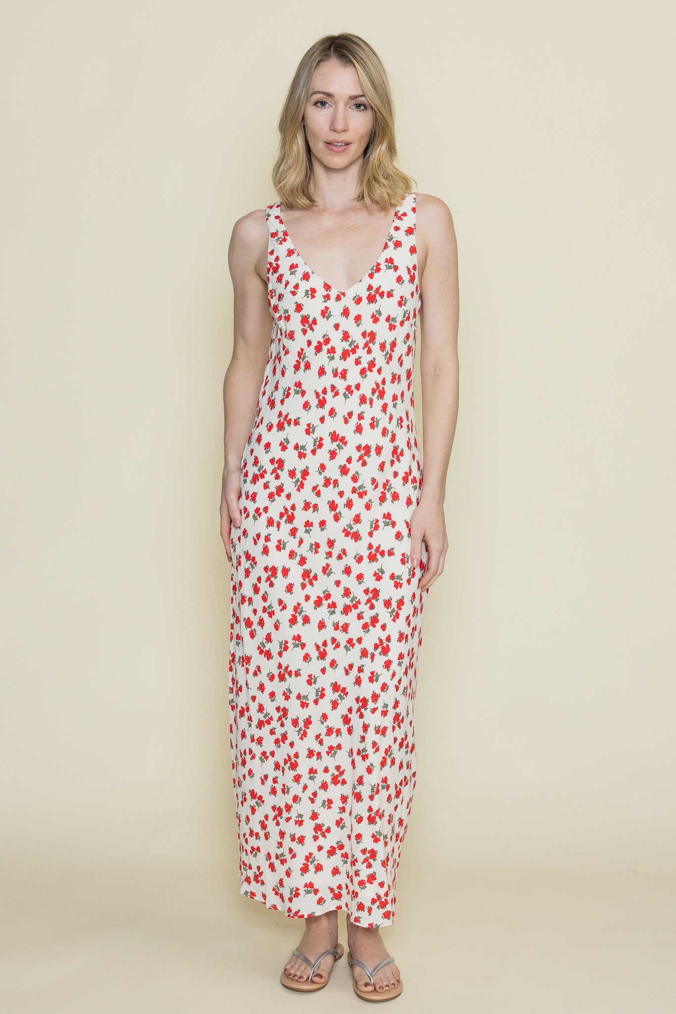 Hana La Rosa Ditsy Maxi Dress