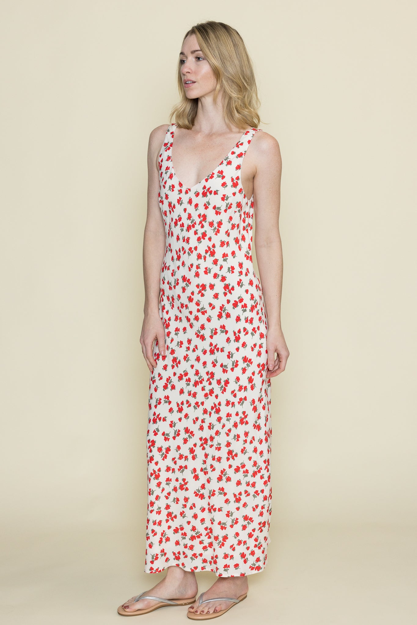 Hana La Rosa Ditsy Maxi Dress