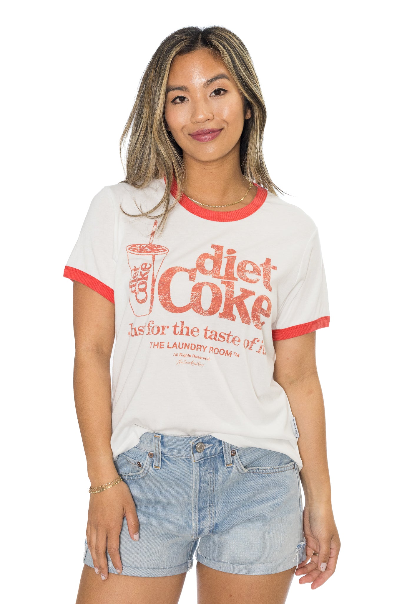 Diet Coke Ringer Tee