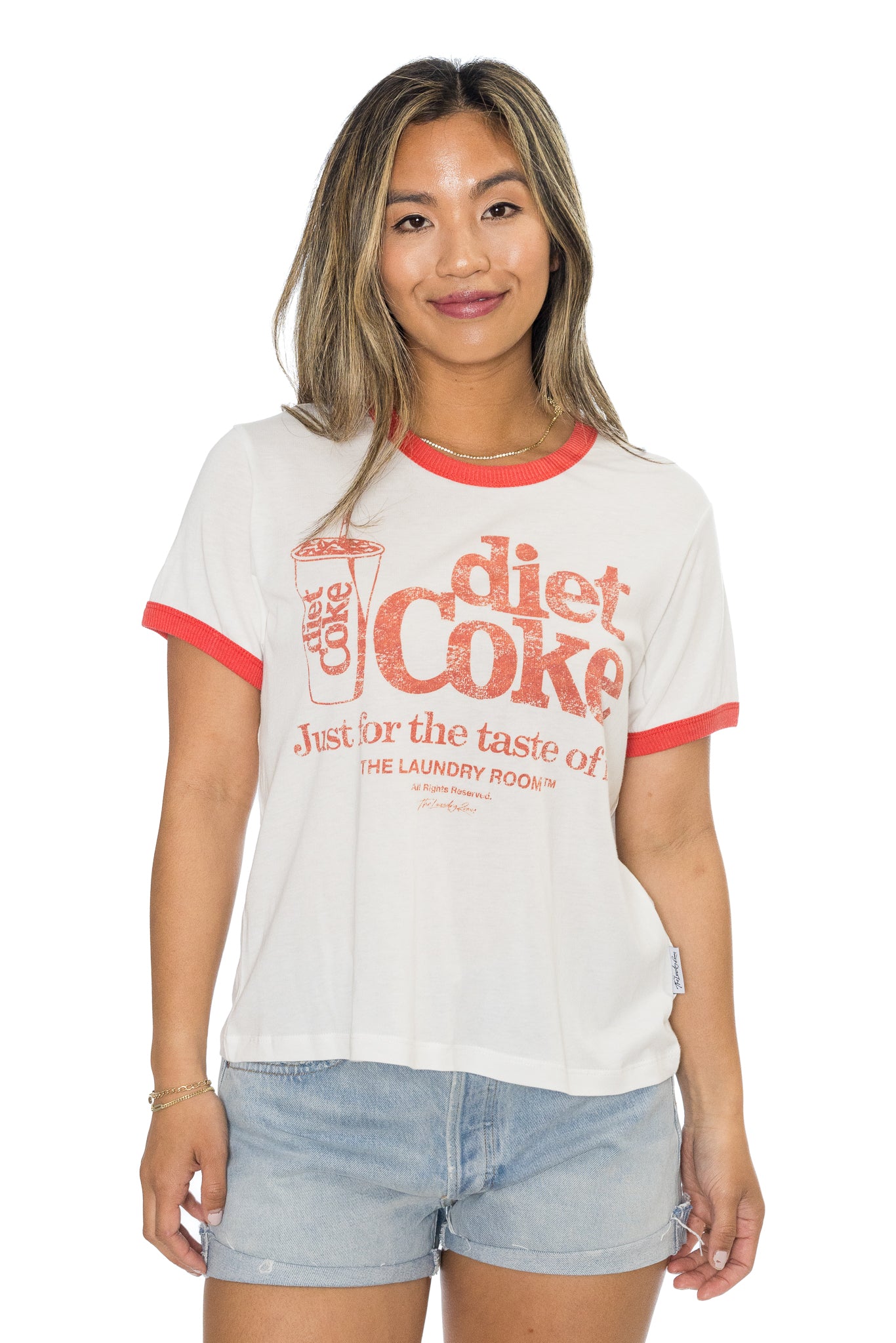 Diet Coke Ringer Tee