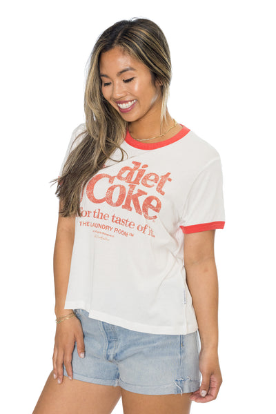 Diet Coke Ringer Tee