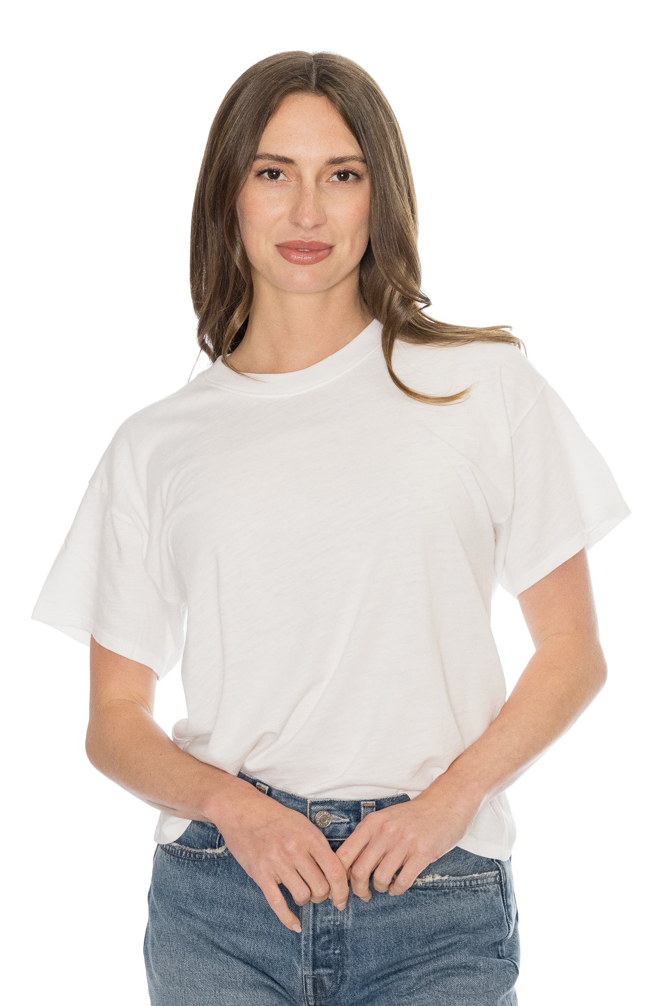 Jessa Boxy Crop Tee