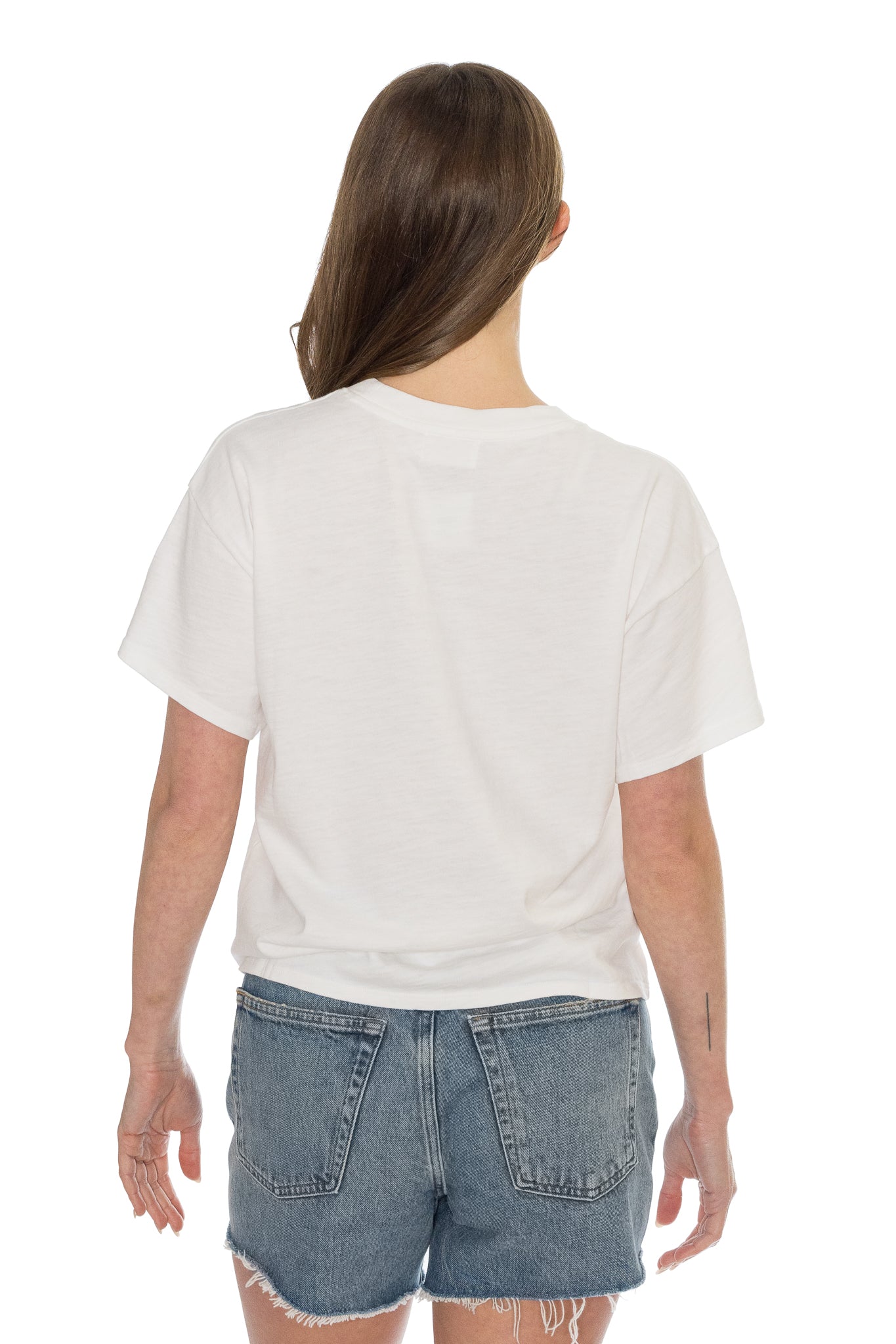 Jessa Boxy Crop Tee