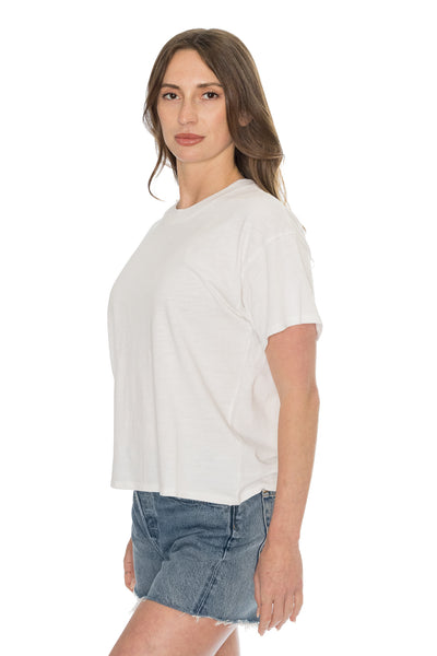 Jessa Boxy Crop Tee