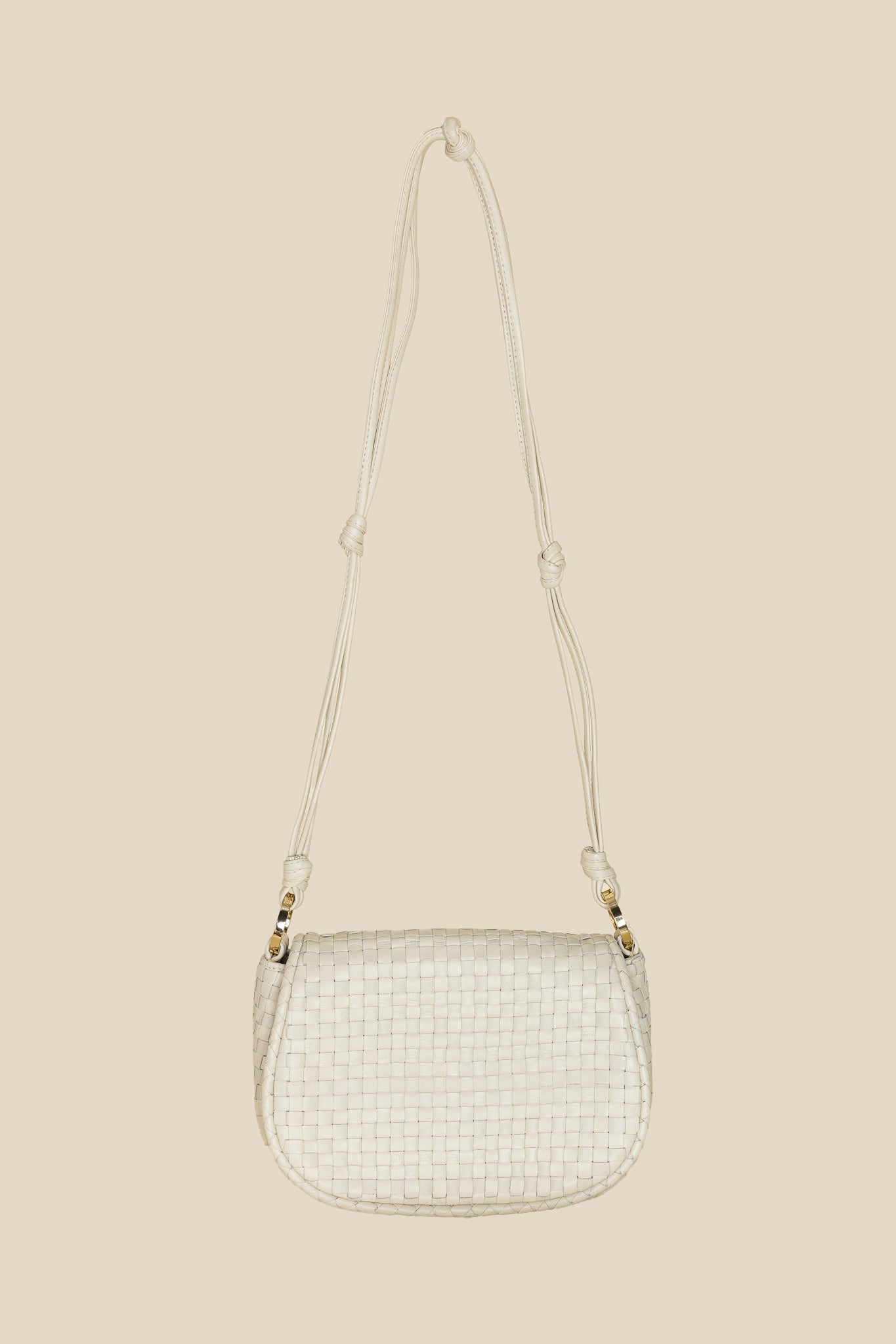 Delphine Woven Saddle Bag