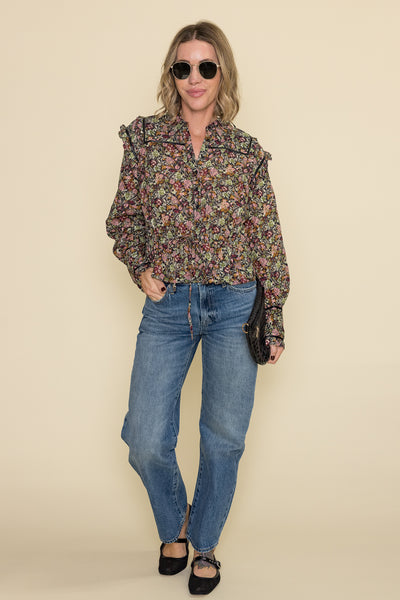 Printed Daybreak Blouse