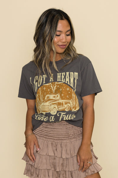 Lainey Wilson Heart Like A Truck Tee