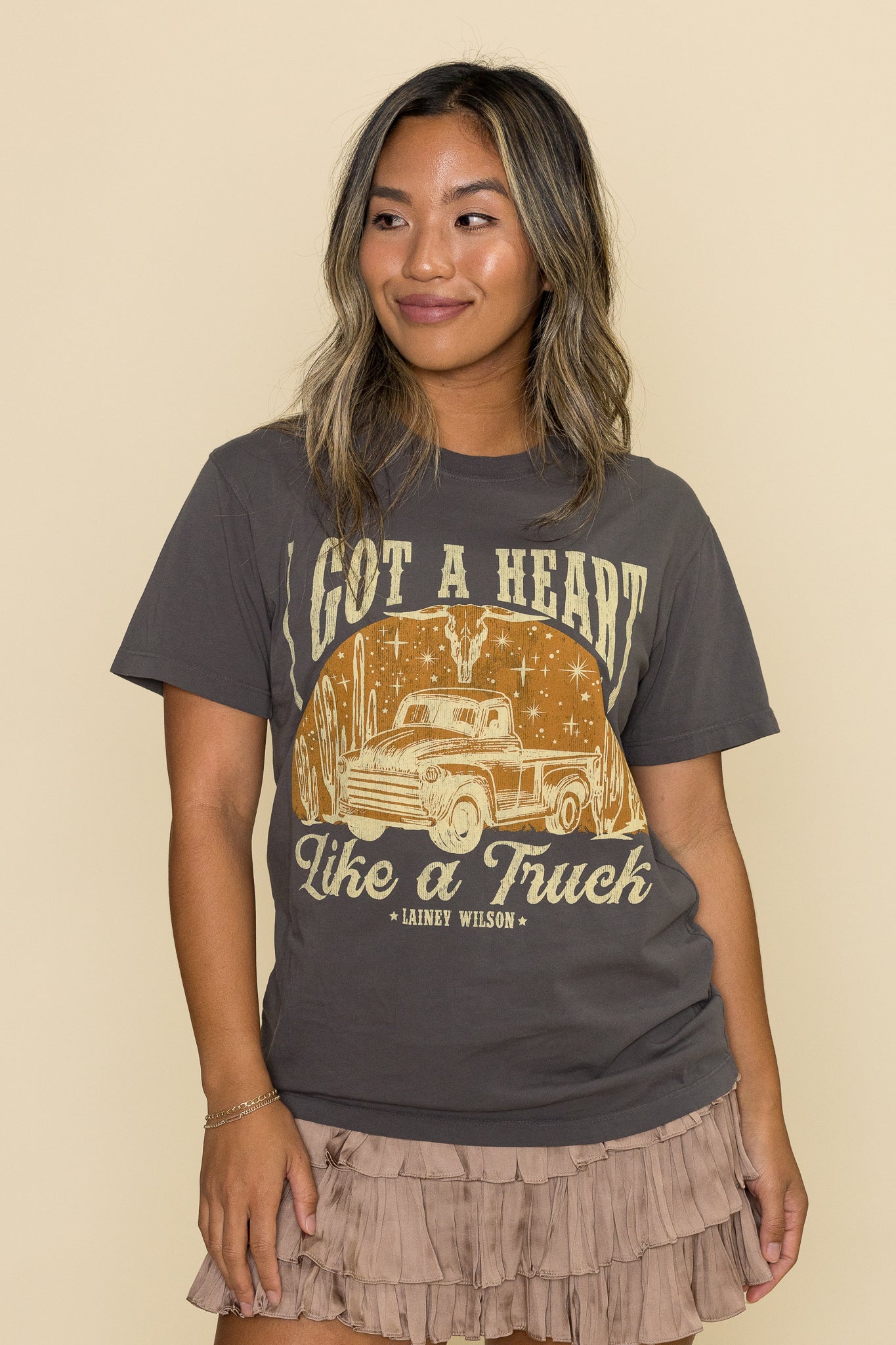 Lainey Wilson Heart Like A Truck Tee