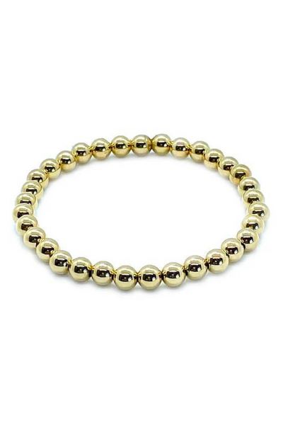 4mm Yellow Gold Bracelet