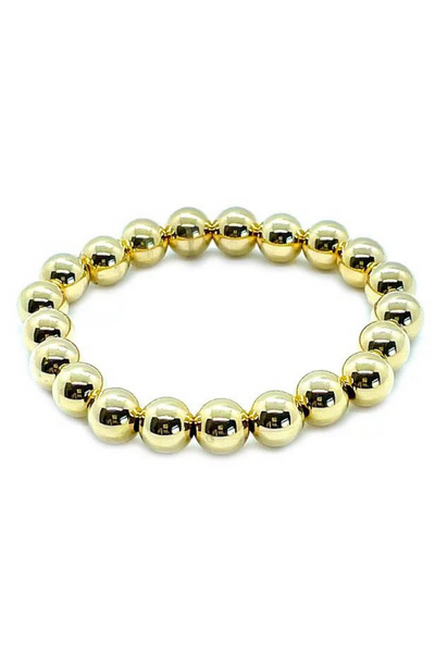 6mm Yellow Gold Bracelet